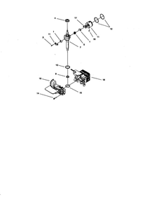 Short Block Assembly Diagram and Parts List for 10252 9900001 AND UP Lawn Boy Lawn Mower